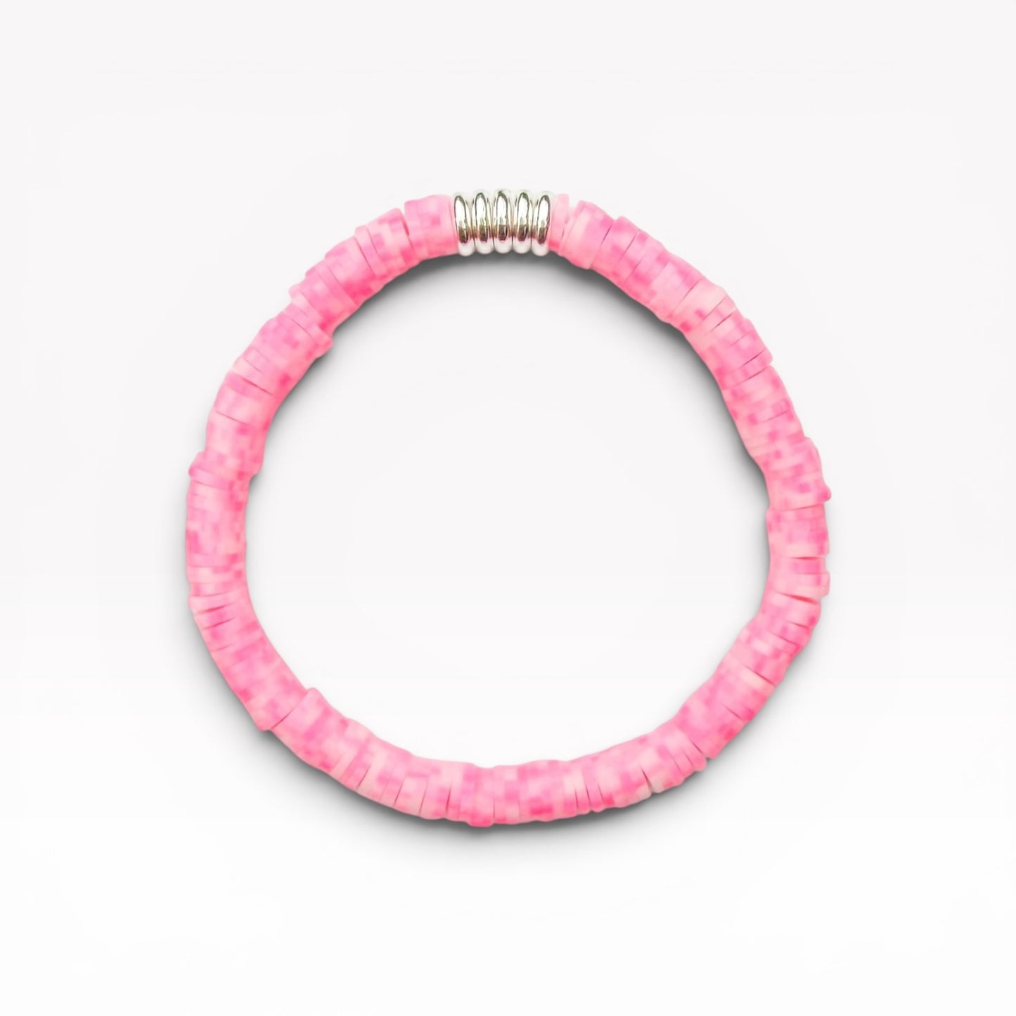 Palermo Colourful Heishi Bead Bracelet | Stretch Fit