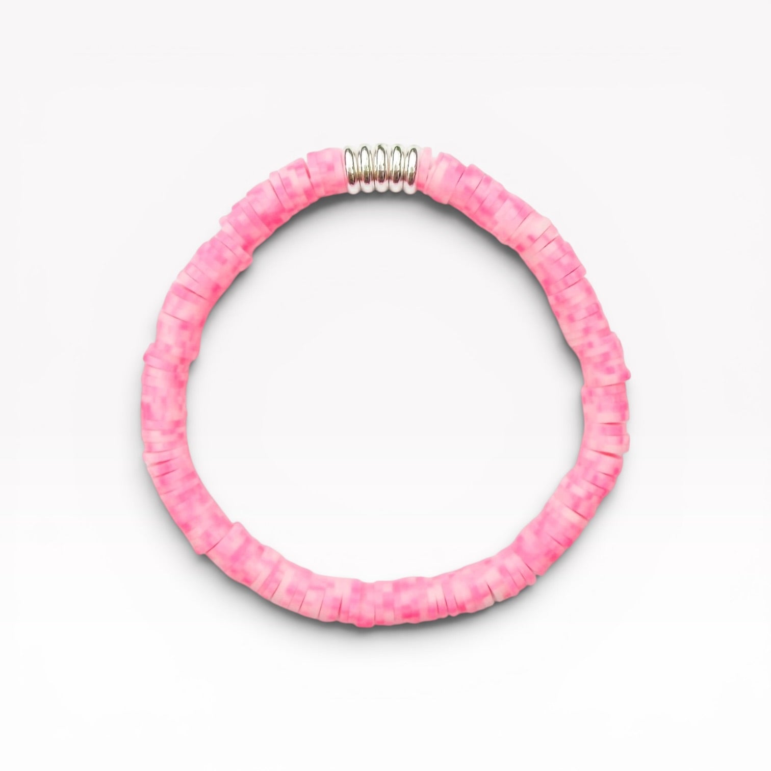 Palermo Colourful Heishi Bead Bracelet | Stretch Fit