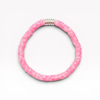 Palermo Colourful Heishi Bead Bracelet | Stretch Fit
