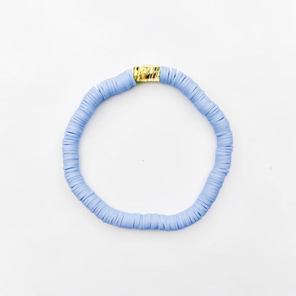 Palermo Colourful Heishi Bead Bracelet | Stretch Fit