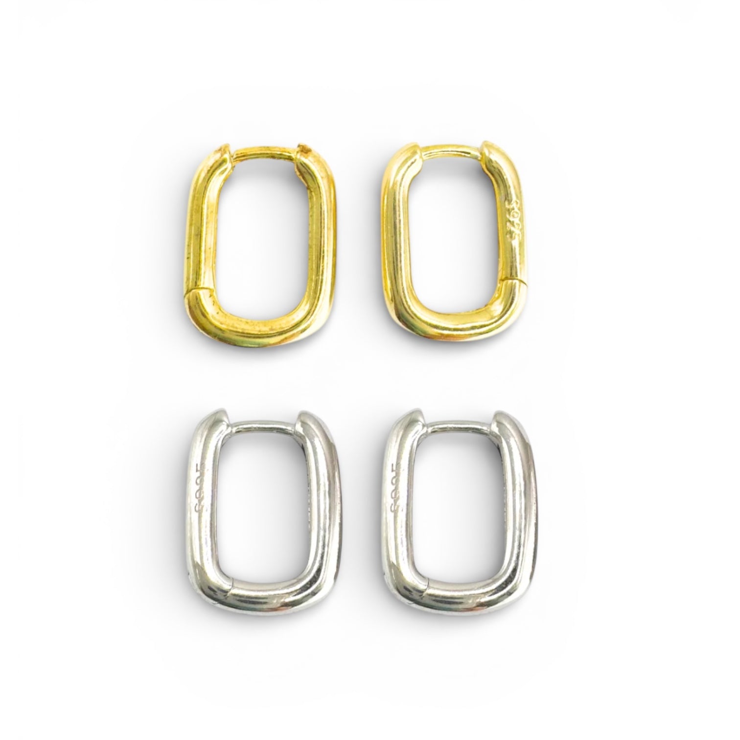 Clem Small Hoop Earrings | Gold Vermeil | Sterling Silver