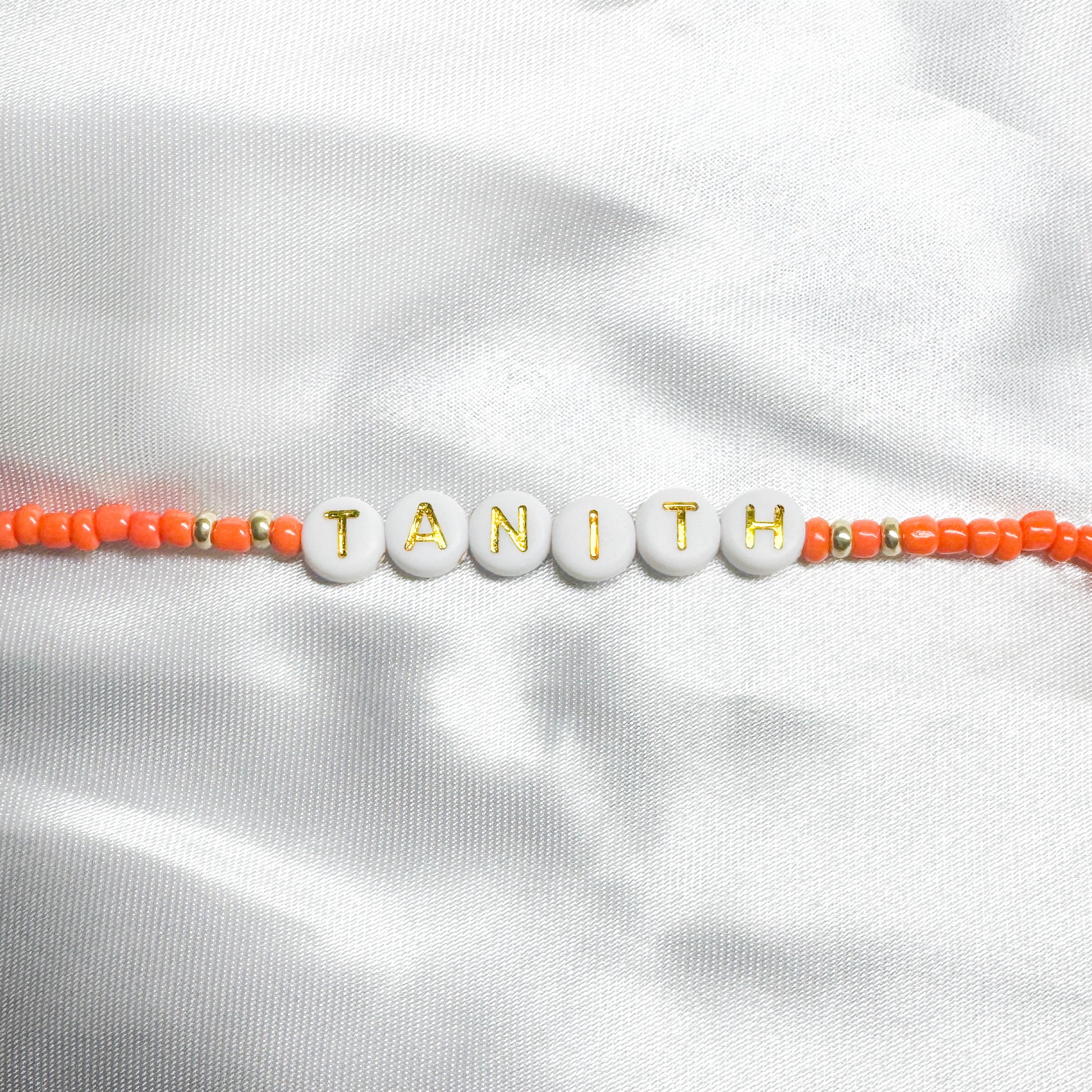 Remi Personalised Name Bead Bracelet