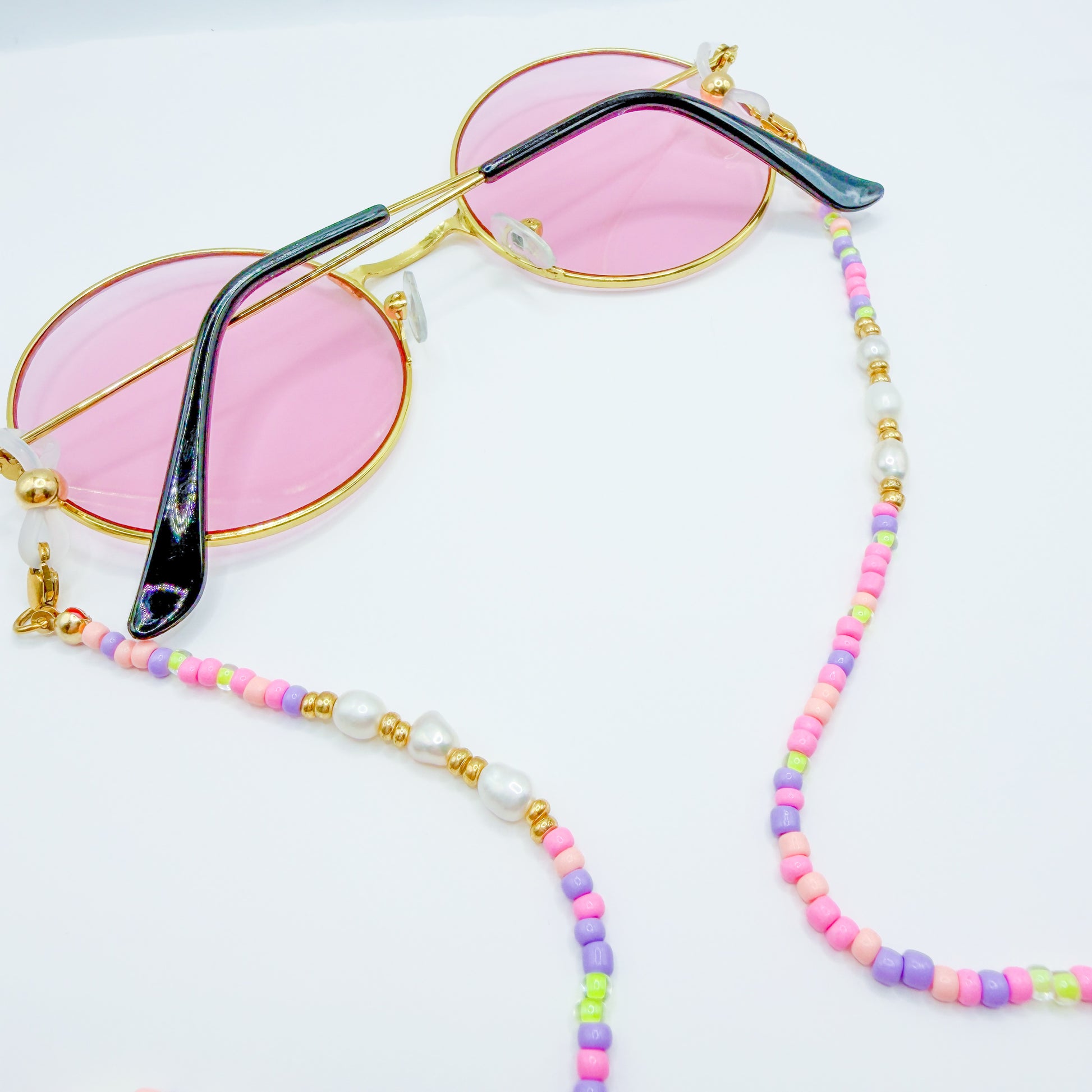 Salerno Candy Pearl Glasses Chain