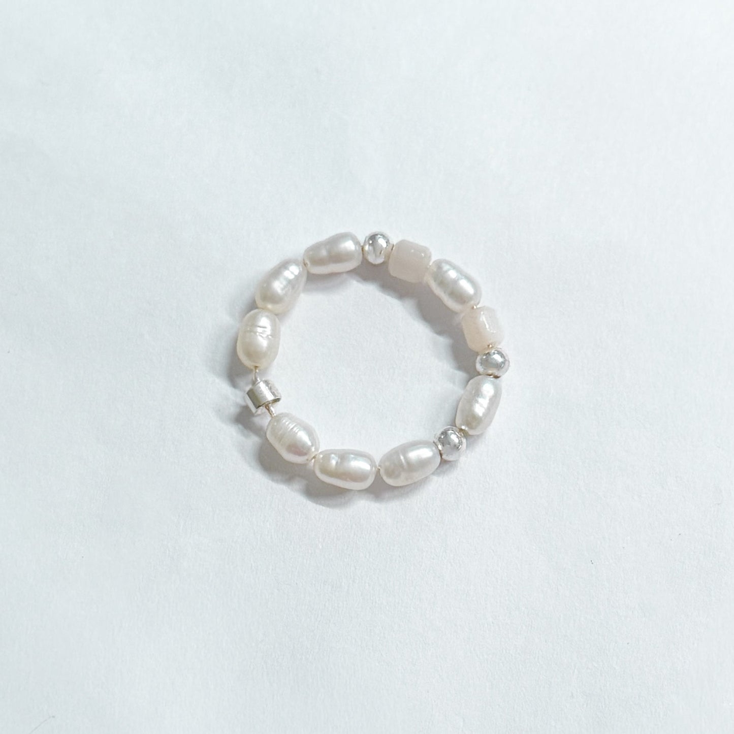 Shay Pearl Shell Silver Ring
