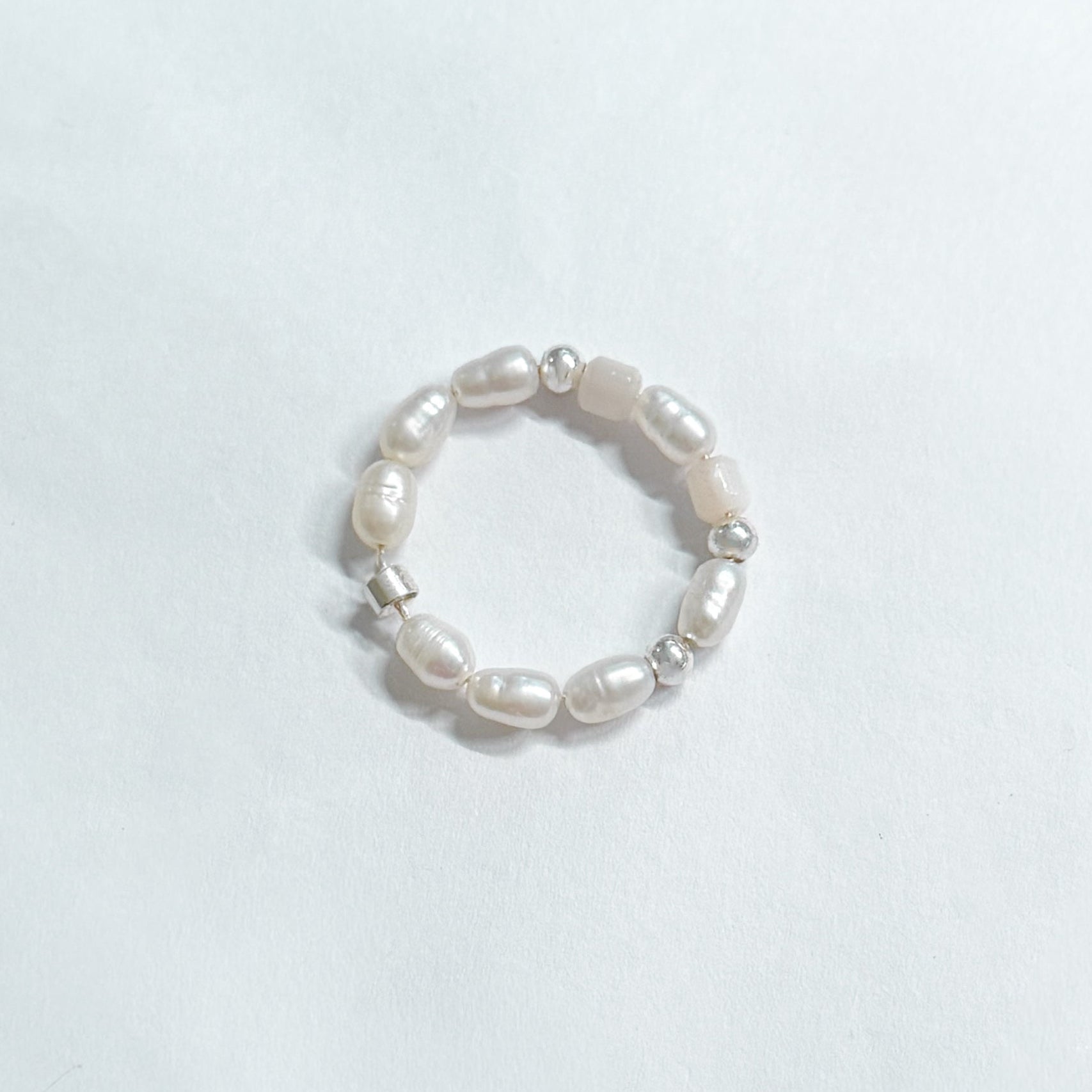 Shay Pearl Shell Silver Ring