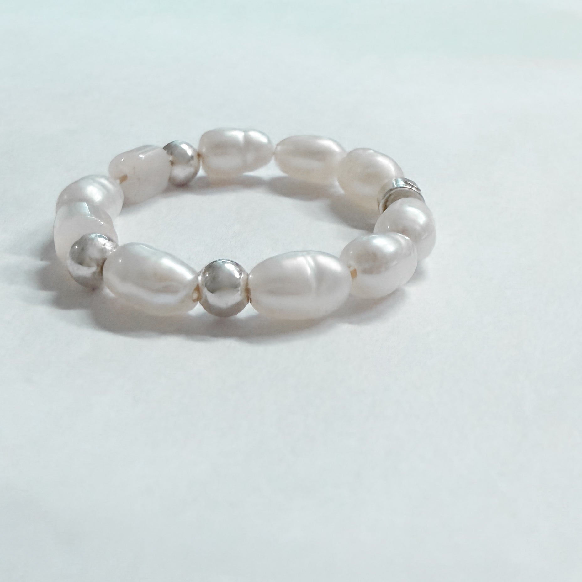 Shay Pearl Shell Silver Ring