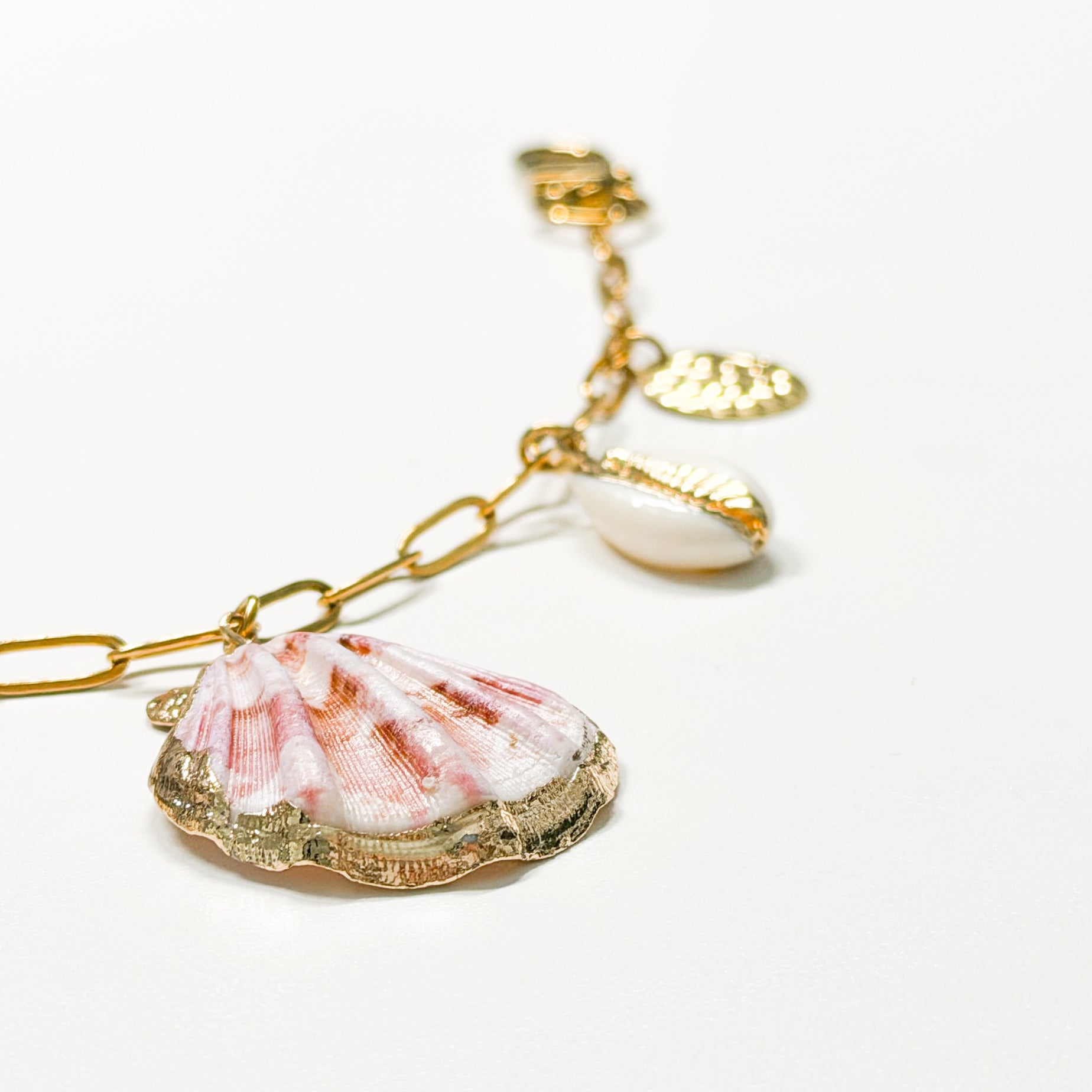 Sicily Gold Ocean Inspired Bag Chain