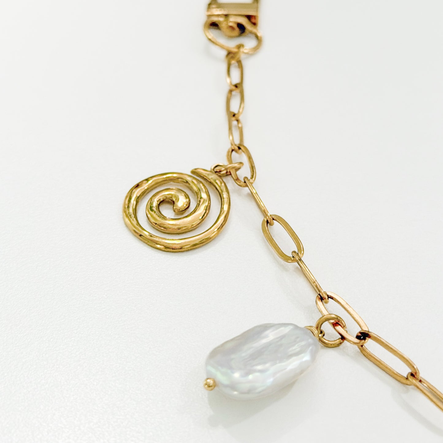 Sicily Gold Ocean Inspired Bag Chain