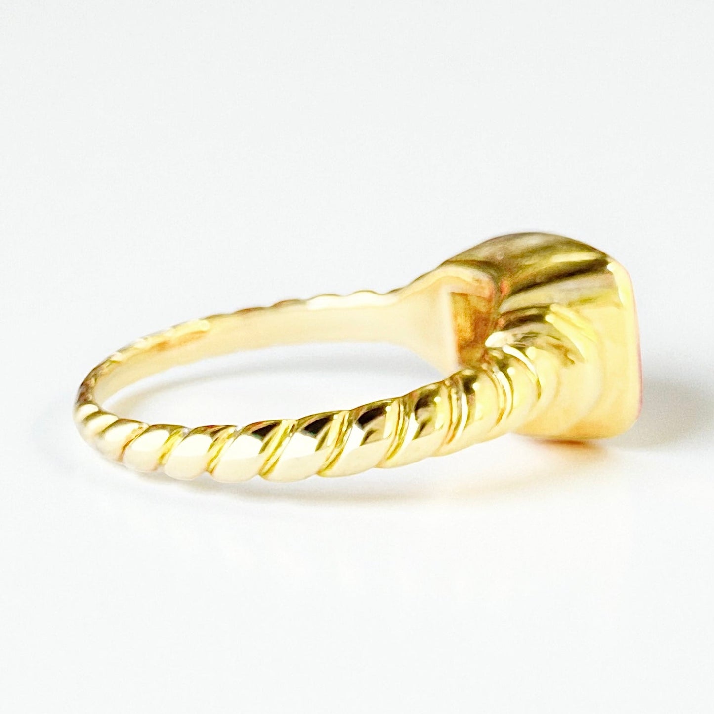 Sophie Pink Gemstone Statement Ring
