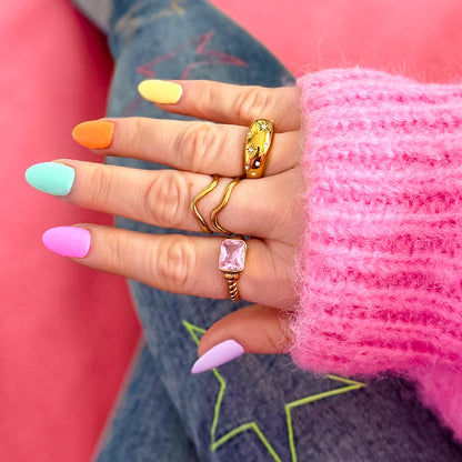 Ally Celestial Chunky Gold Ring