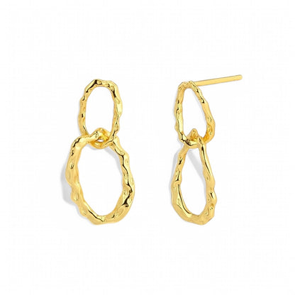 Thalia Gold Vermeil Small Drop Earrings