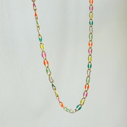 Sansa Neon Chain Necklace