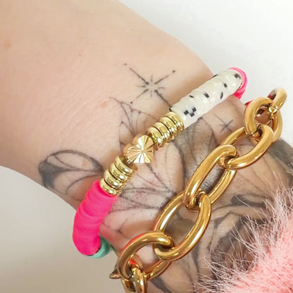 neon stretchy bracelet